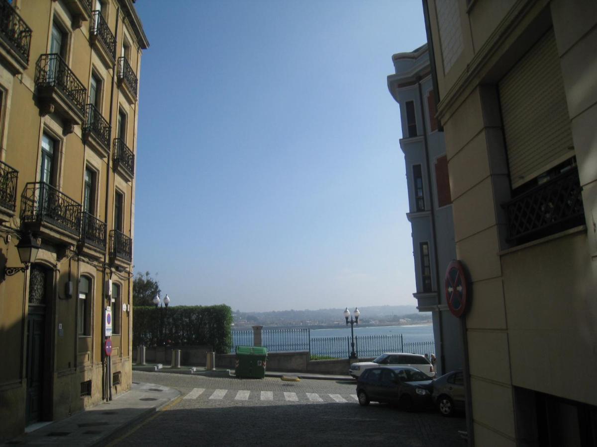 Apartmán Friendly Vistas Mar Apart 3H Y Garaje Gijón Exteriér fotografie