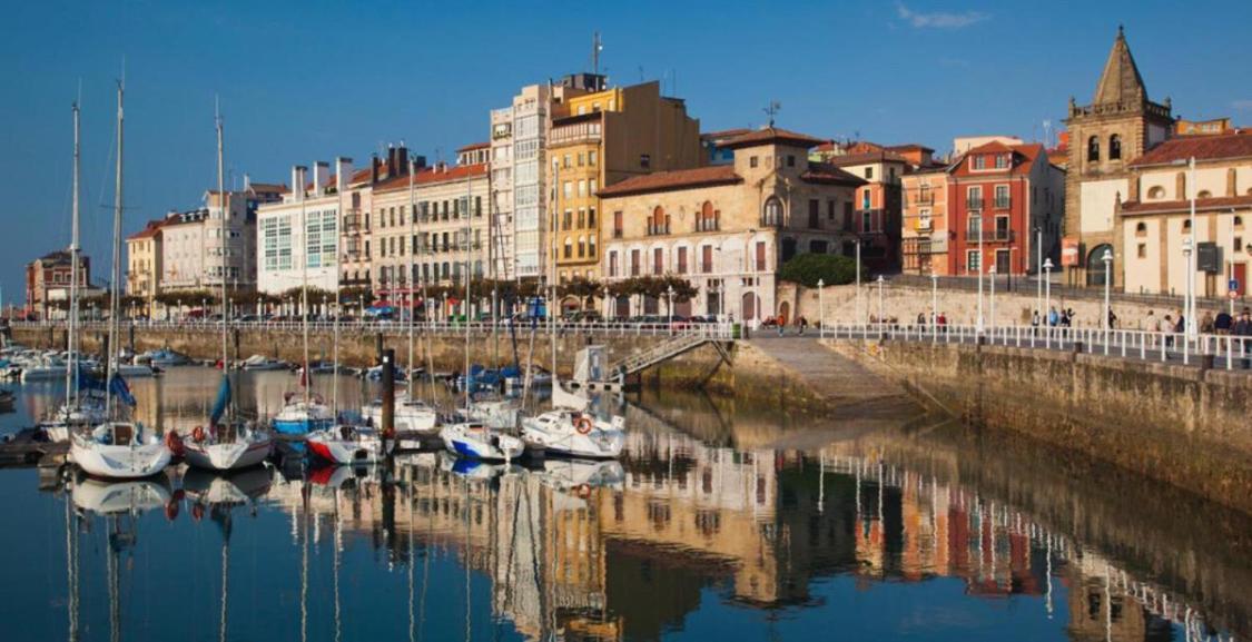 Apartmán Friendly Vistas Mar Apart 3H Y Garaje Gijón Exteriér fotografie