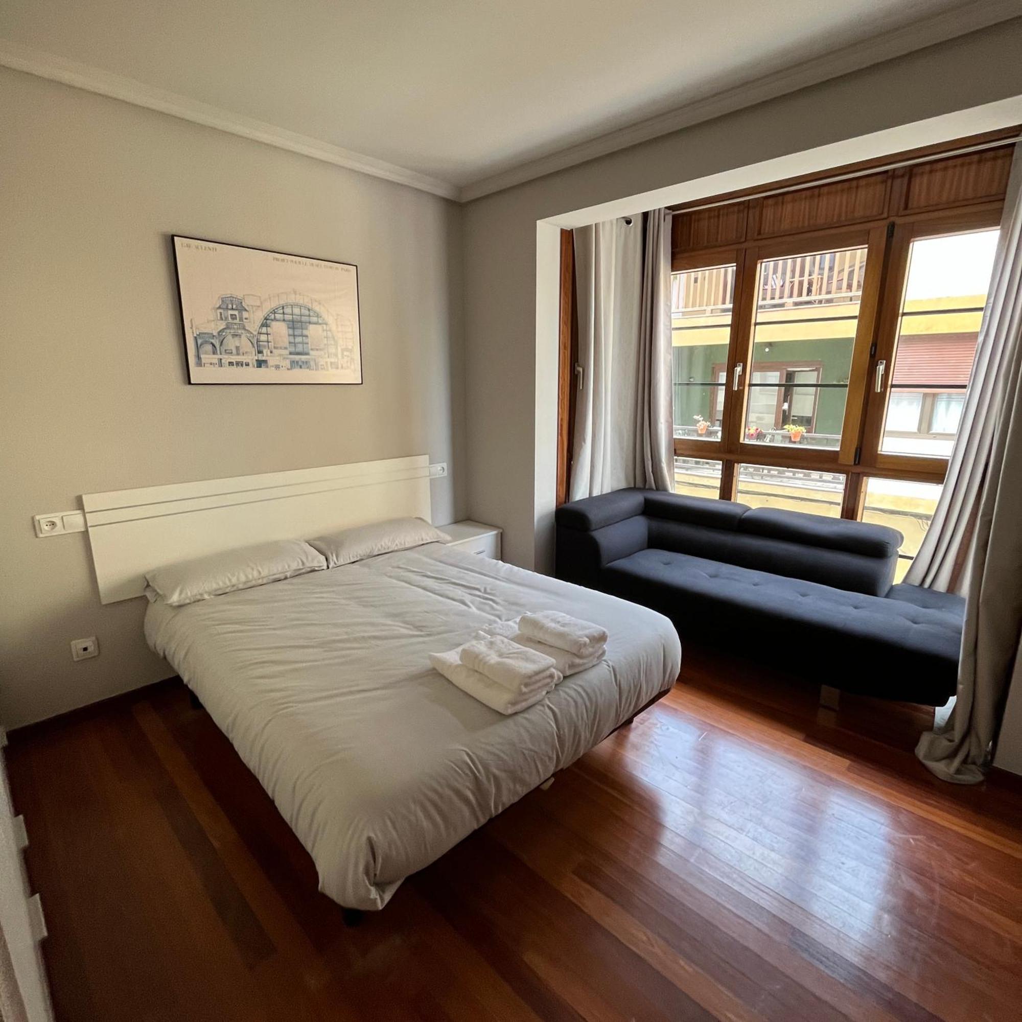Apartmán Friendly Vistas Mar Apart 3H Y Garaje Gijón Exteriér fotografie