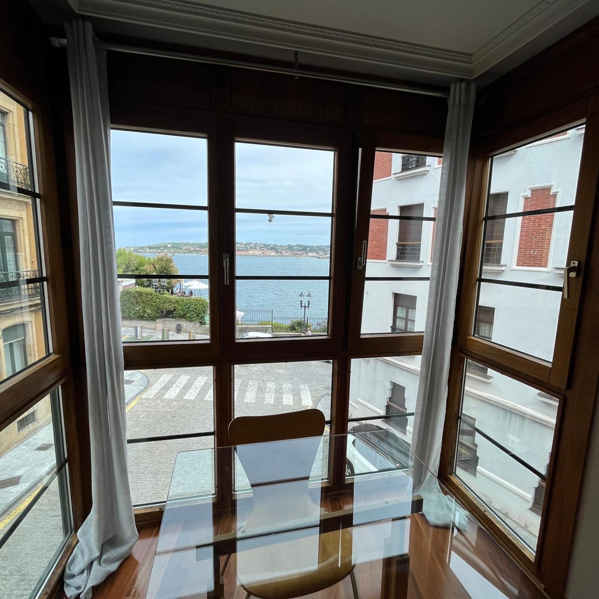Apartmán Friendly Vistas Mar Apart 3H Y Garaje Gijón Exteriér fotografie